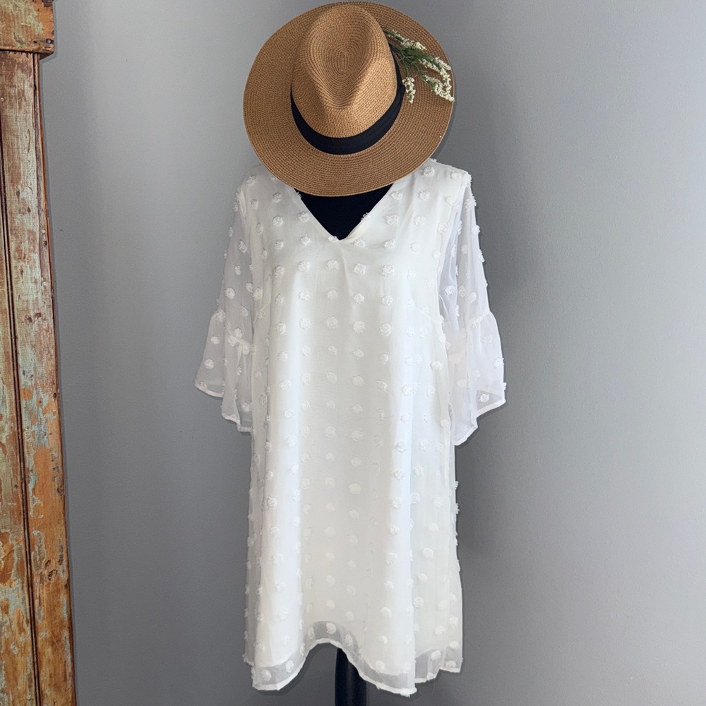 Blooming Jelly White Summer Dress